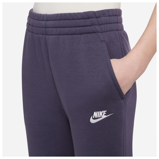 Nike Παιδικό παντελόνι φόρμας Sportswear Club Fleece High-Waisted Fitted Pants